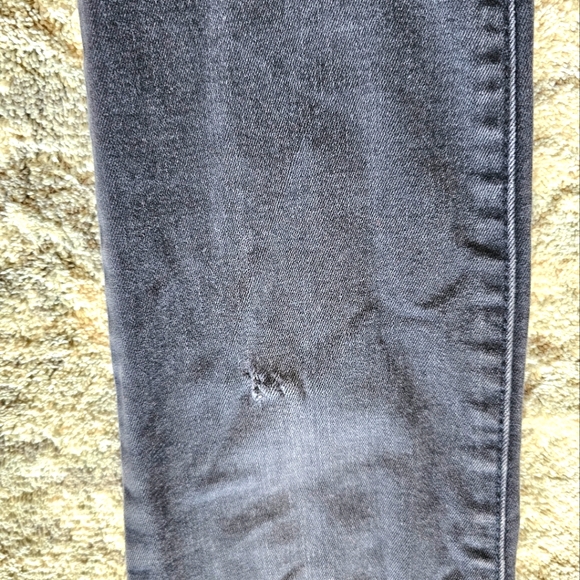 Rewash High Wasted Distressed Black Wash Skinny Jeans Size 3 Waist 26 - Picture 9 of 11